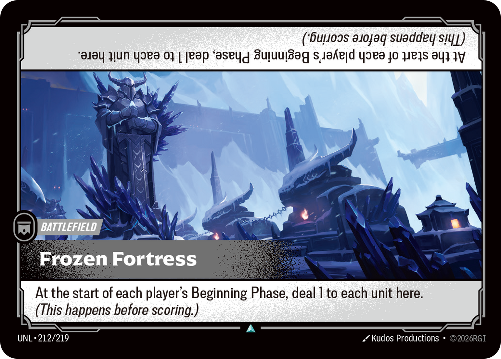 Frozen Fortress (Unleashed - 212-219)