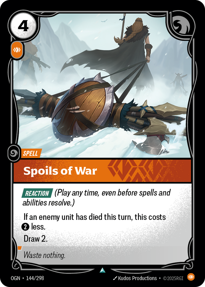 Spoils of War (Origins - 144-298)
