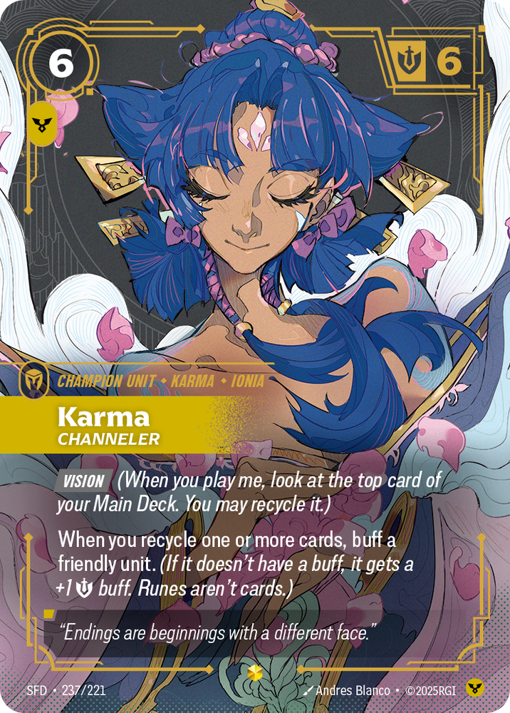 Karma, Channeler (Spiritforged - 237-221)