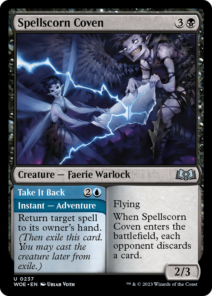 Spellscorn Coven // Take It Back [Wilds of Eldraine]