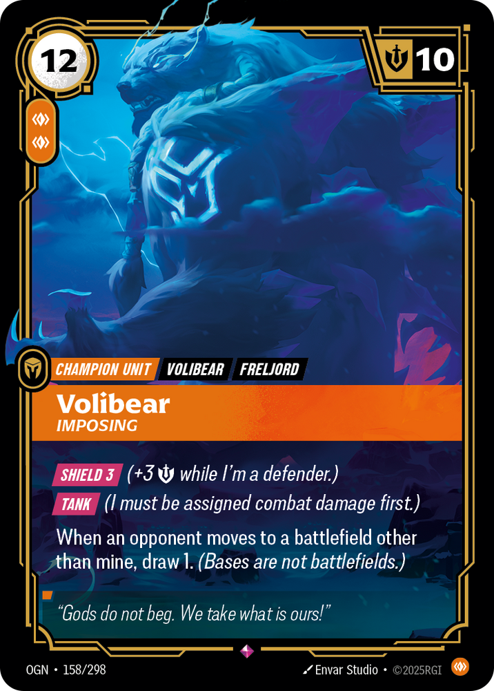 Volibear, Imposing (Origins - 158-298)