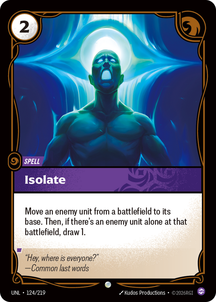 Isolate (Unleashed - 124-219)