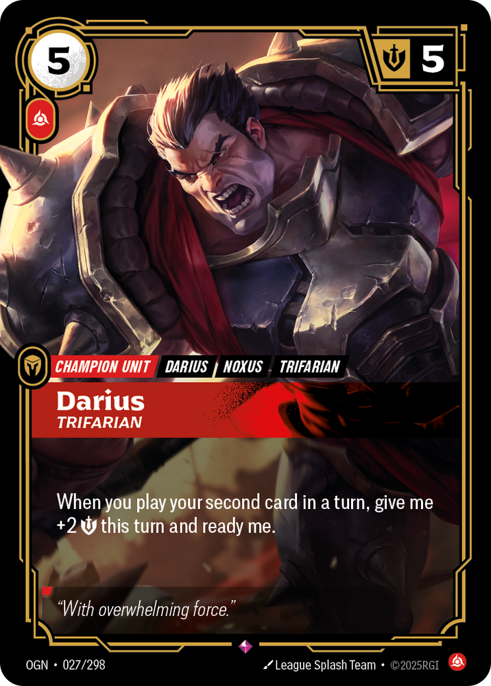 Darius, Trifarian (Origins - 027-298)