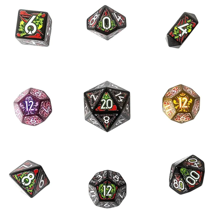 Critical Role - Daggerheart - Dice Set - Assassin