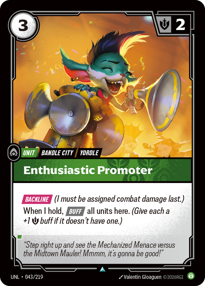 Enthusiastic Promoter (Unleashed - 043-219)