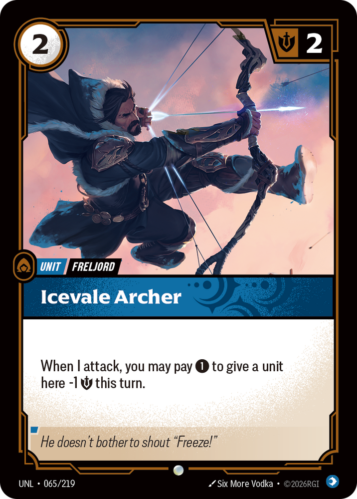 Icevale Archer (Unleashed - 065-219)