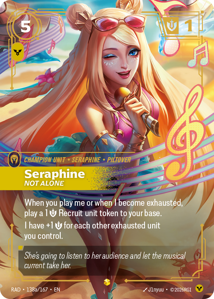 Seraphine, Not Alone (Radiance - 138a-167)