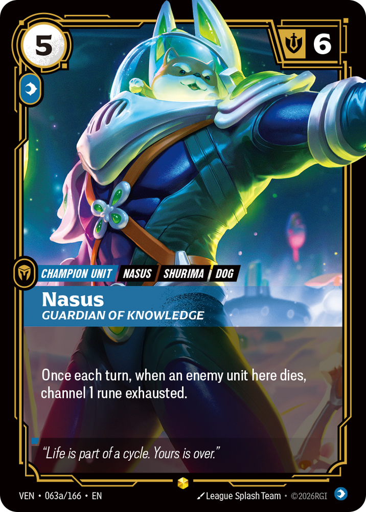 Nasus, Guardian of Knowledge (Vendetta - 063a-166)