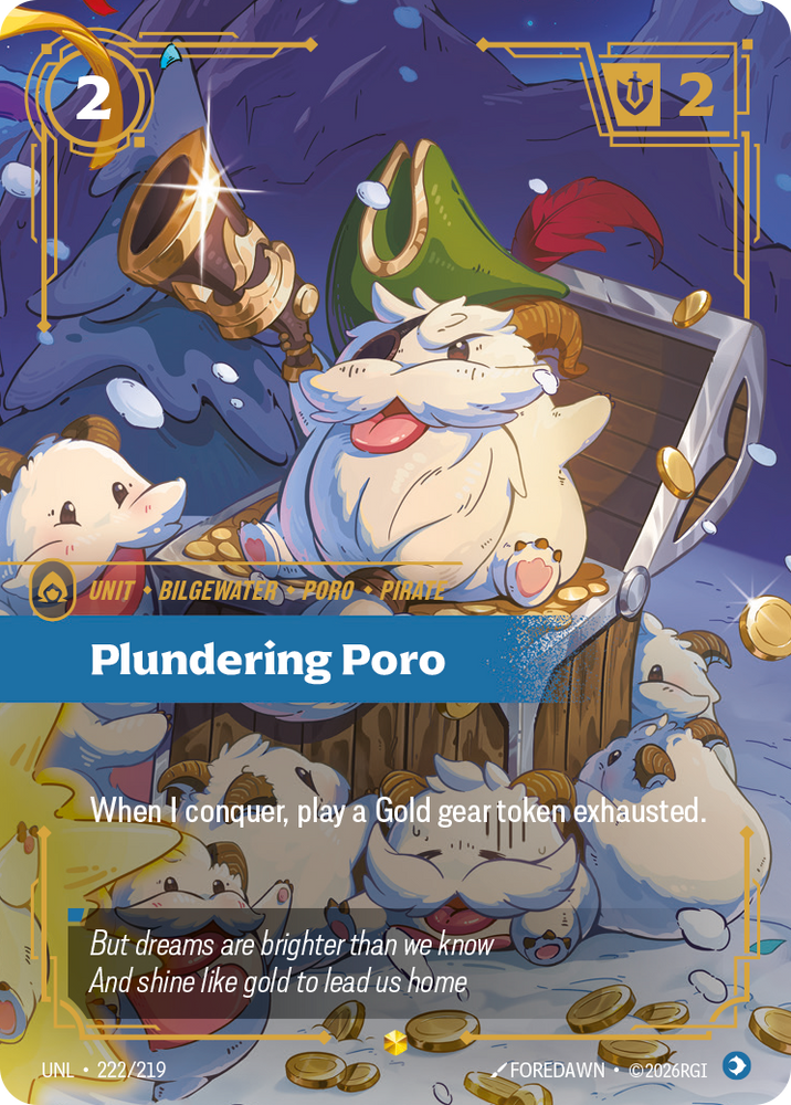 Plundering Poro (Unleashed - 222-219)