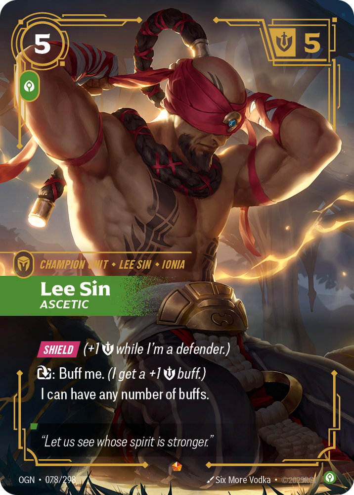Lee Sin, Ascetic (Origins - 078-298)