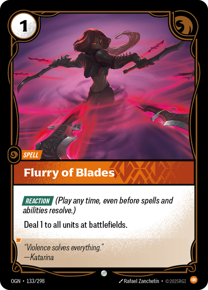 Flurry of Blades (Origins - 133-298)