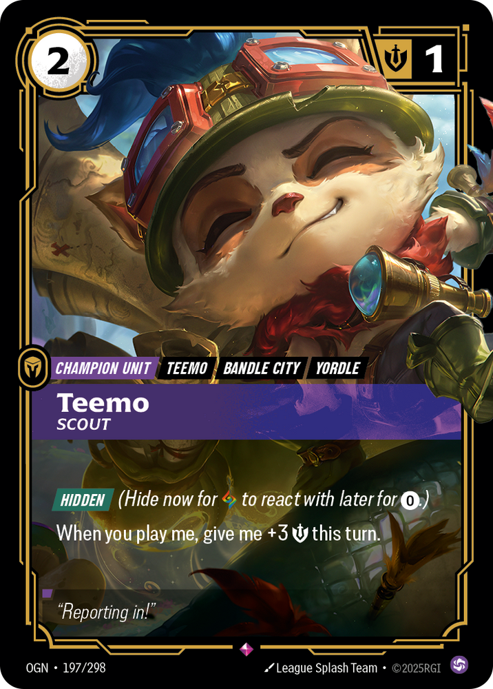 Teemo, Scout (Origins - 197-298)