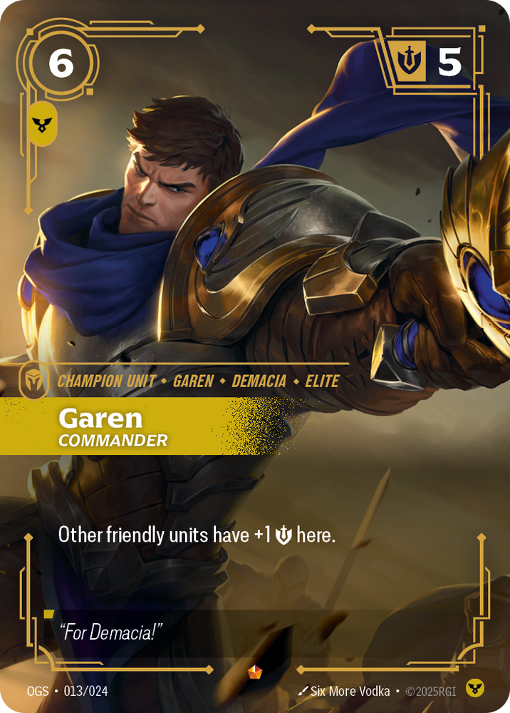 Garen, Commander (Proving Grounds - 013-024)