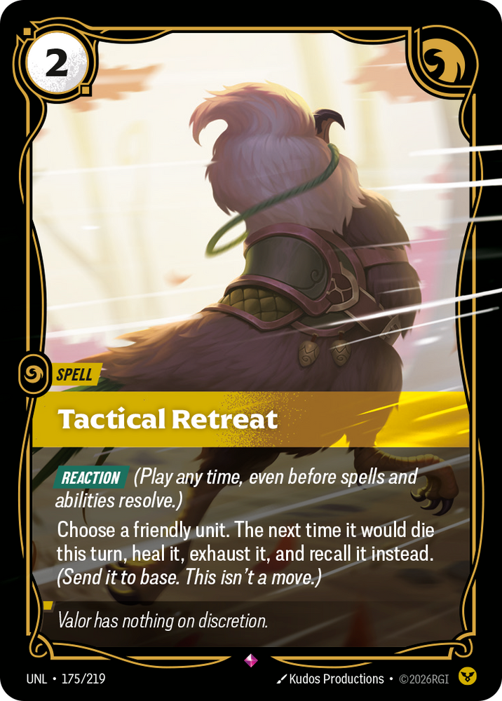 Tactical Retreat (Unleashed - 175-219)