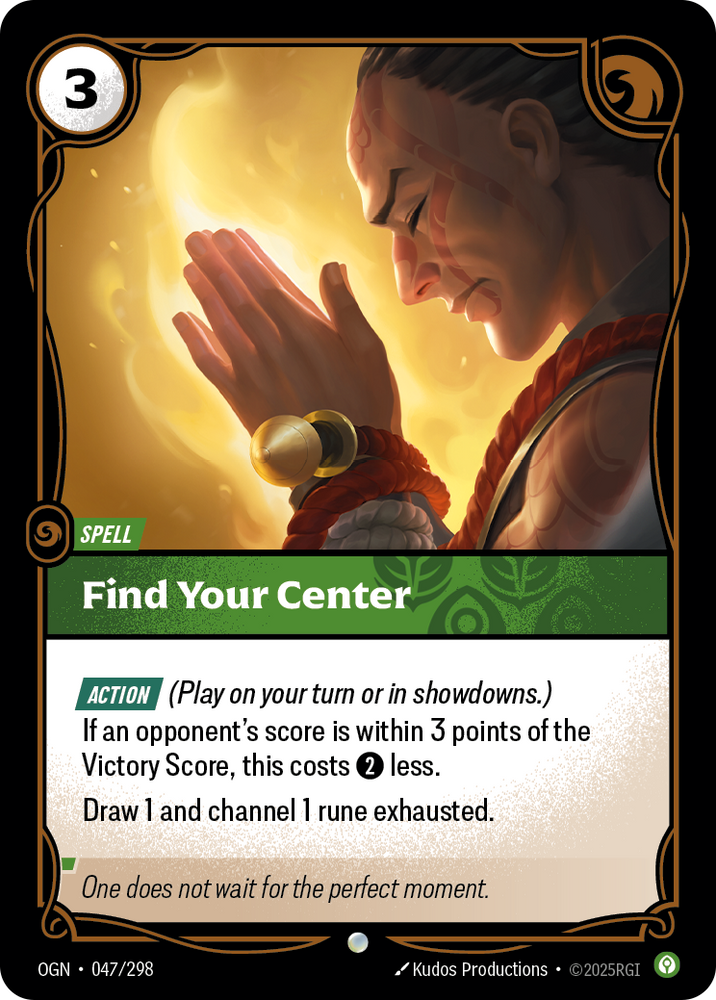 Find Your Center (Origins - 047-298)