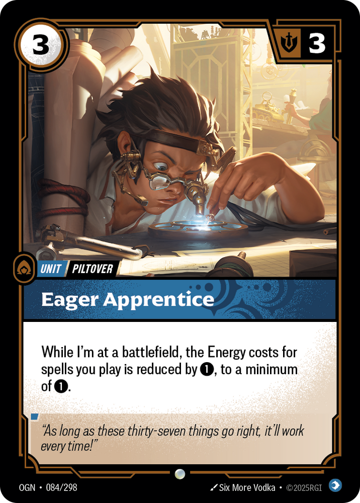 Eager Apprentice (Origins - 084-298)