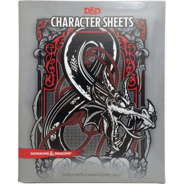 D&D - Book - Character Sheets 5E