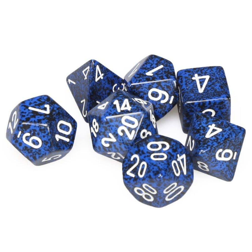 Chessex - Dice set - Speckled -  Stealth (7)