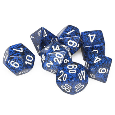 Chessex - Dice set - Speckled -  Stealth (7)