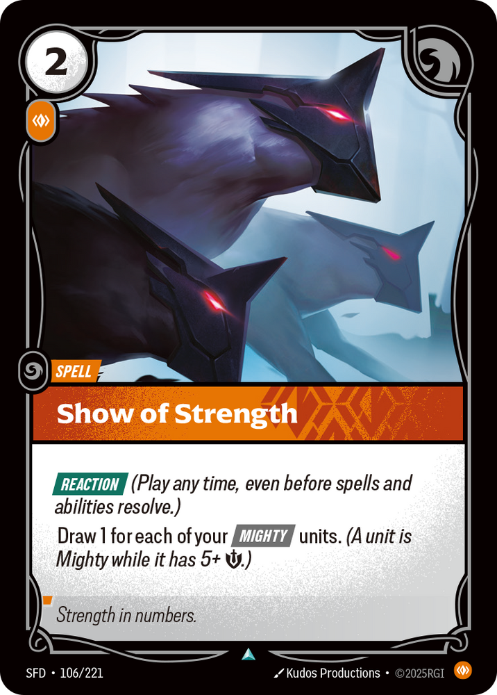 Show of Strength (Spiritforged - 106-221)