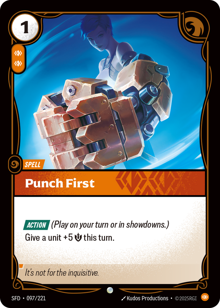Punch First (Spiritforged - 097-221)