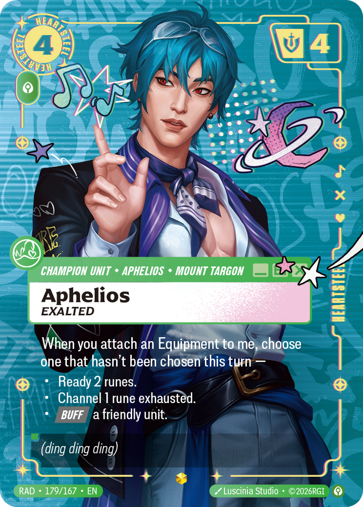 Aphelios, Exalted (Radiance - 179-167)