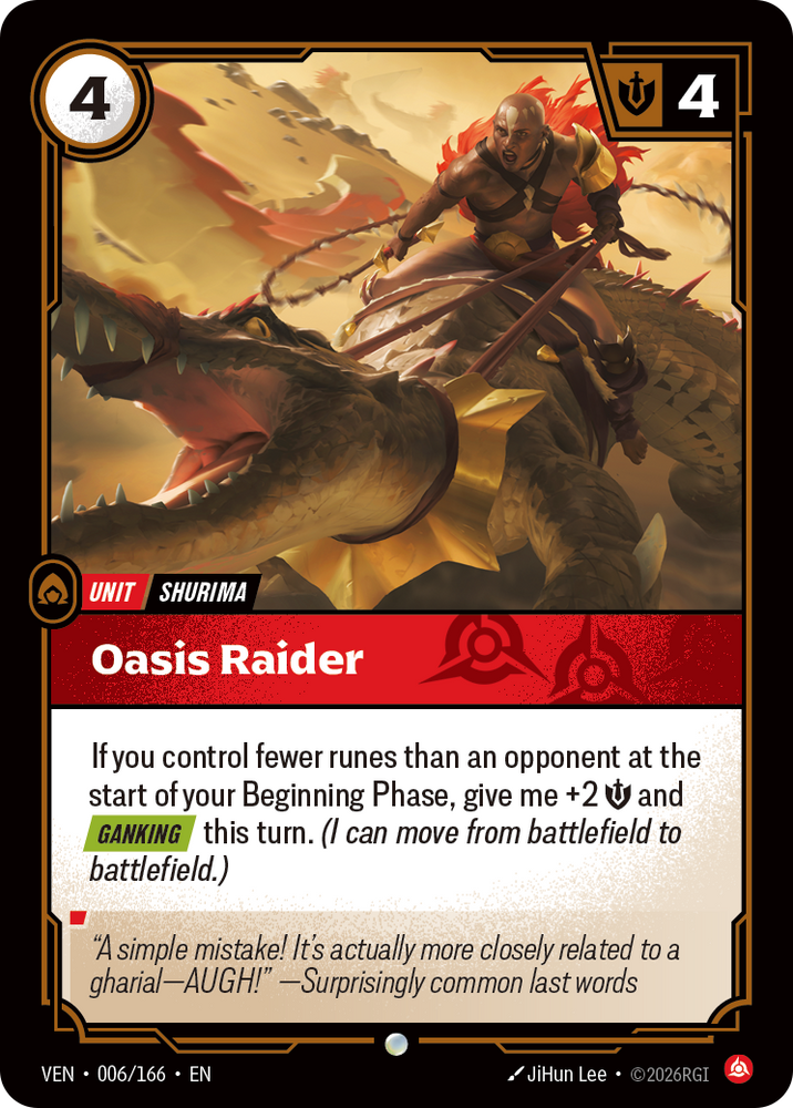 Oasis Raider (Vendetta - 006-166)