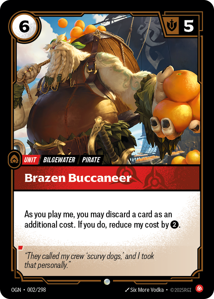 Brazen Buccaneer (Origins - 002-298)