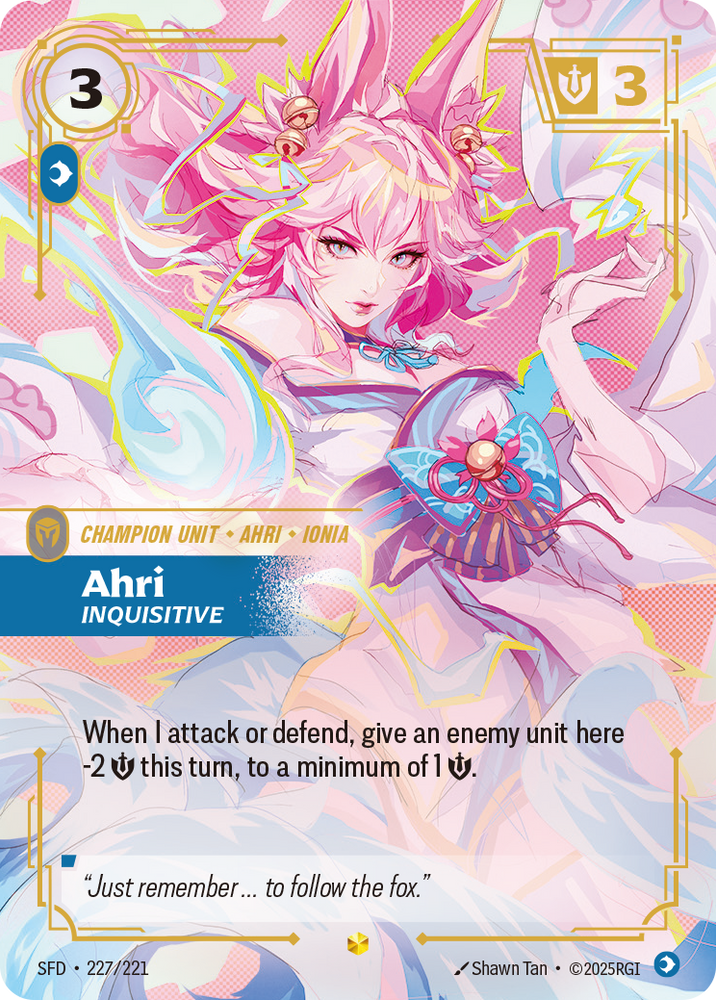 Ahri, Inquisitive (Spiritforged - 227-221)