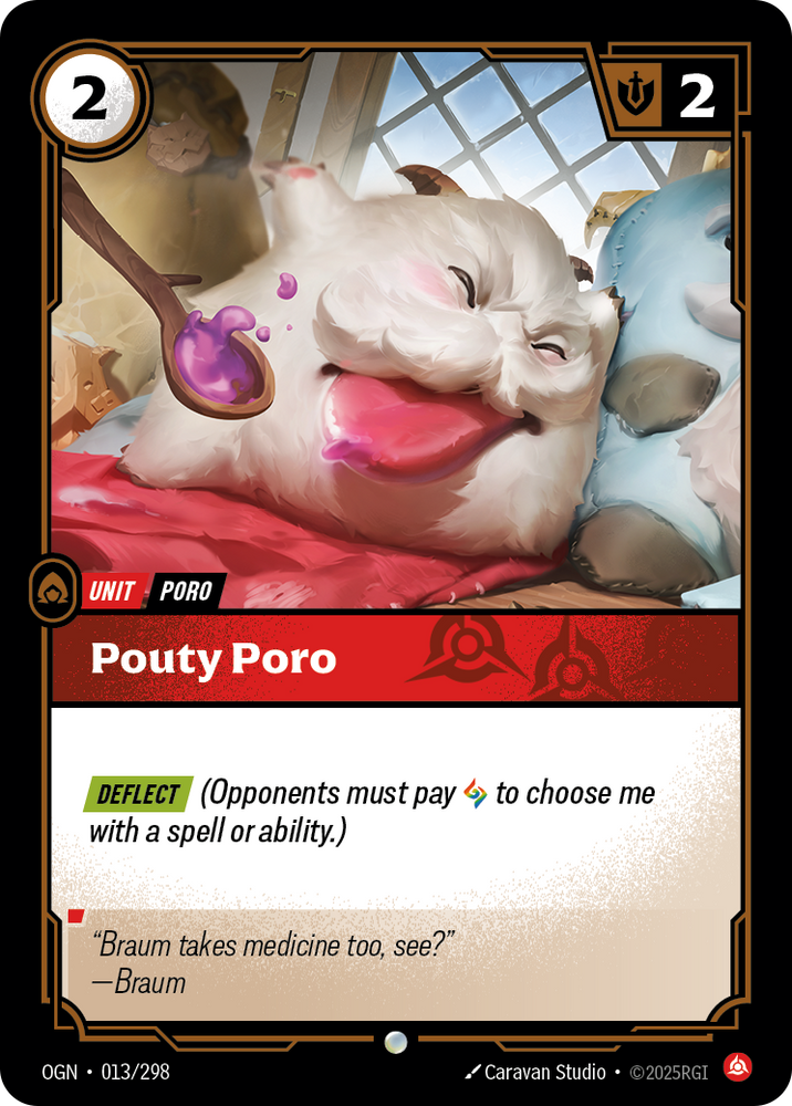 Pouty Poro (Origins - 013-298)