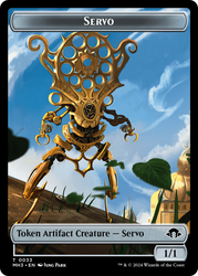 Servo // Energy Reserve Double-Sided Token [Modern Horizons 3 Tokens]