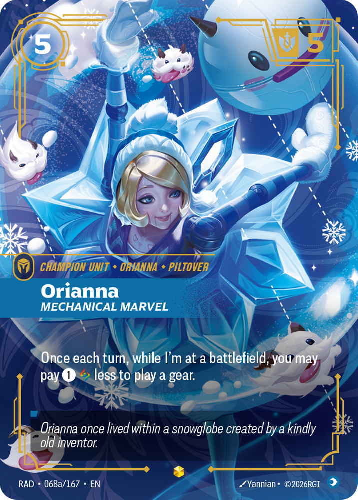 Orianna, Mechanical Marvel (Radiance - 068a-167)