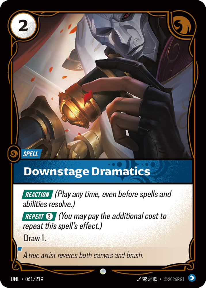 Downstage Dramatics (Unleashed - 061-219)