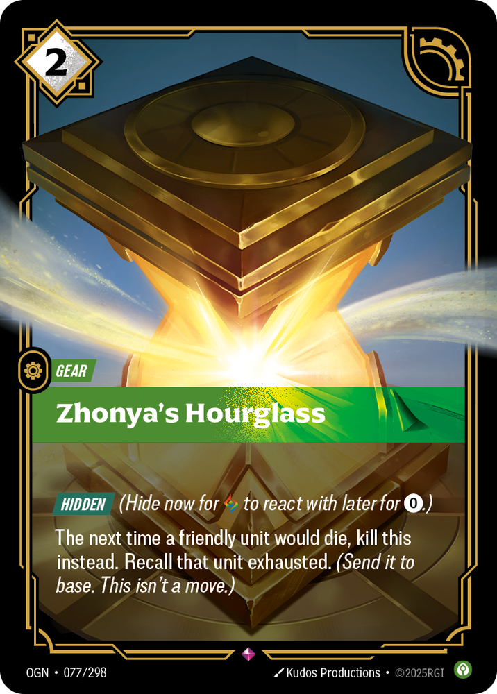 Zhonya's Hourglass (Origins - 077-298)