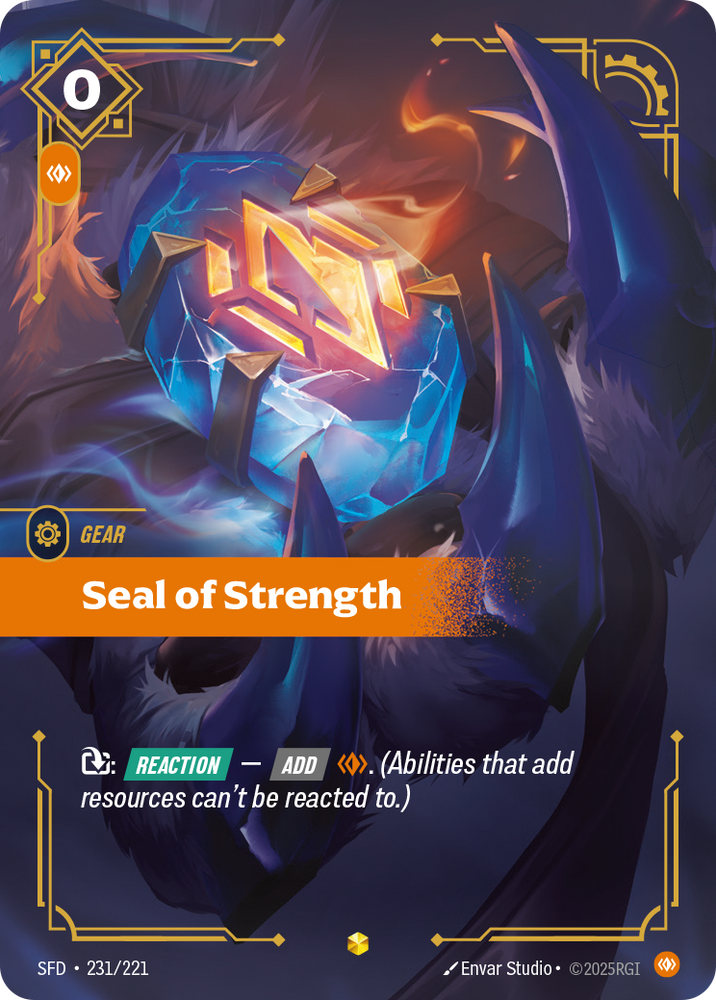Seal of Strength (Spiritforged - 231-221)