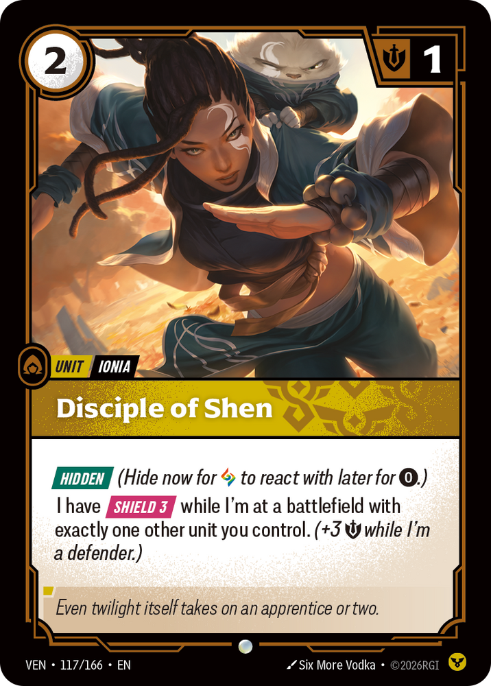 Disciple of Shen (Vendetta - 117-166)