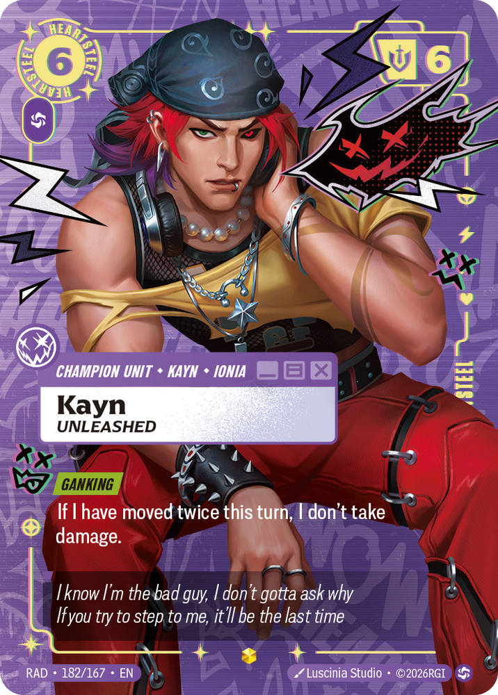 Kayn, Unleashed (Radiance - 182-167)