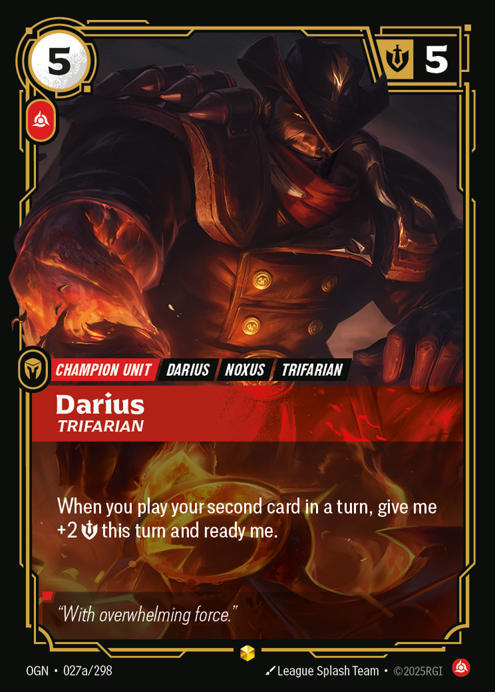Darius, Trifarian (Origins - 027a-298)