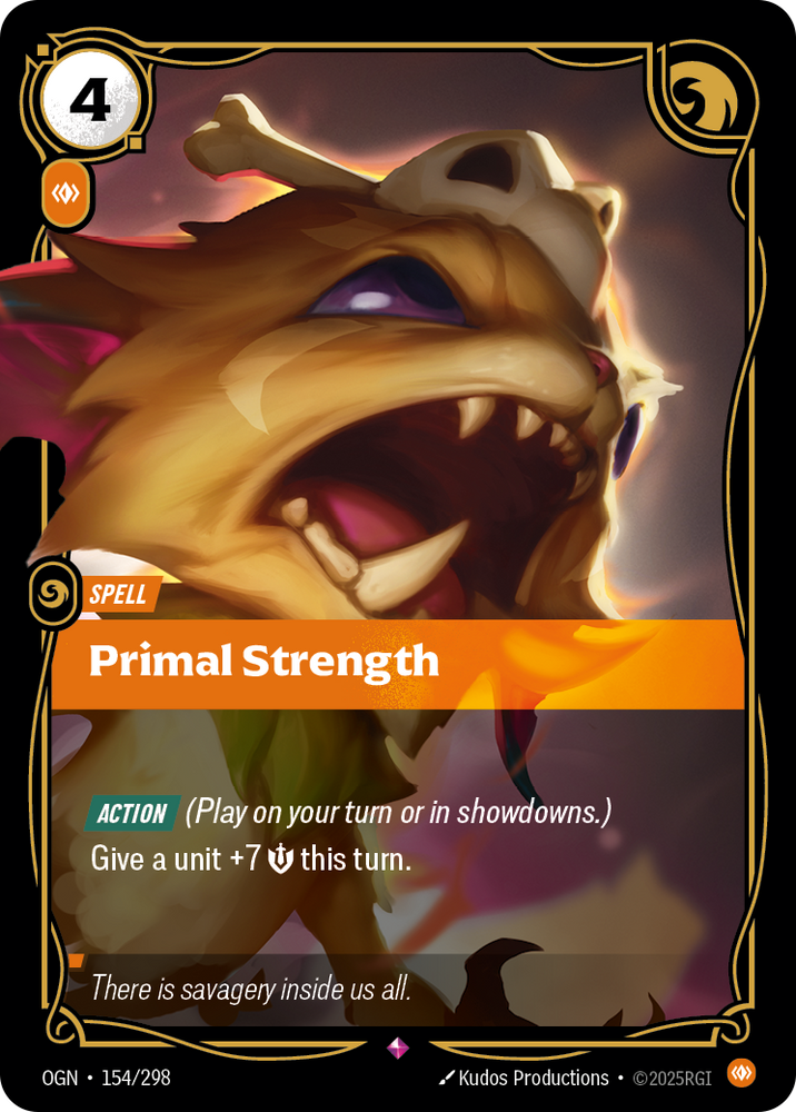 Primal Strength (Origins - 154-298)