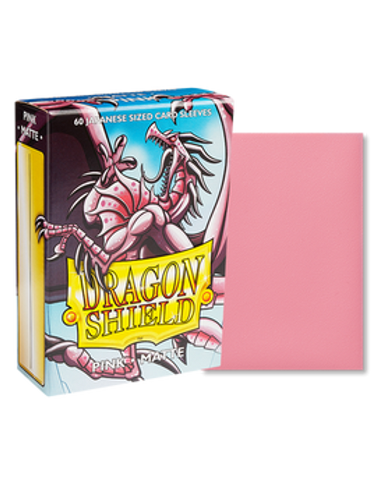 Dragon Shield - Pink Matte - (60 Count)