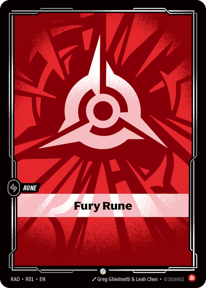 Fury Rune (Radiance - r01)