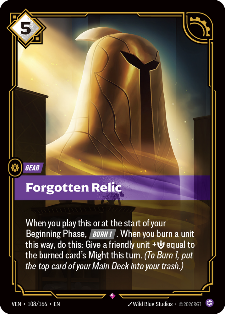 Forgotten Relic (Vendetta - 108-166)