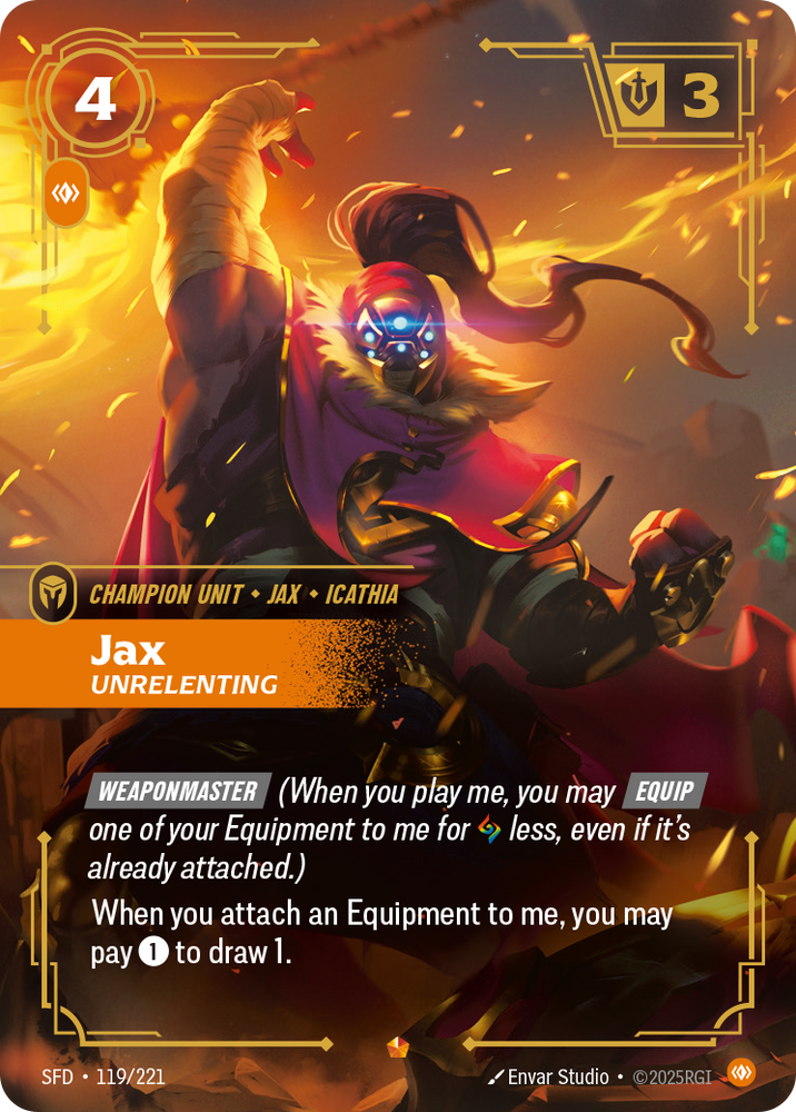 Jax, Unrelenting (Spiritforged - 119-221)