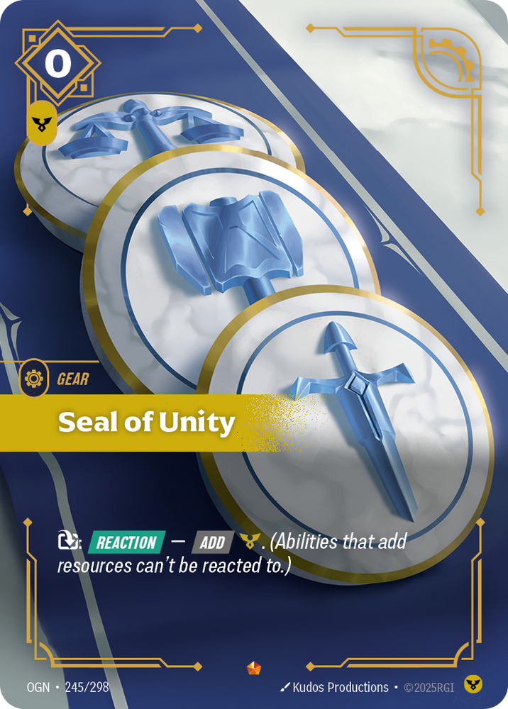 Seal of Unity (Origins - 245-298)