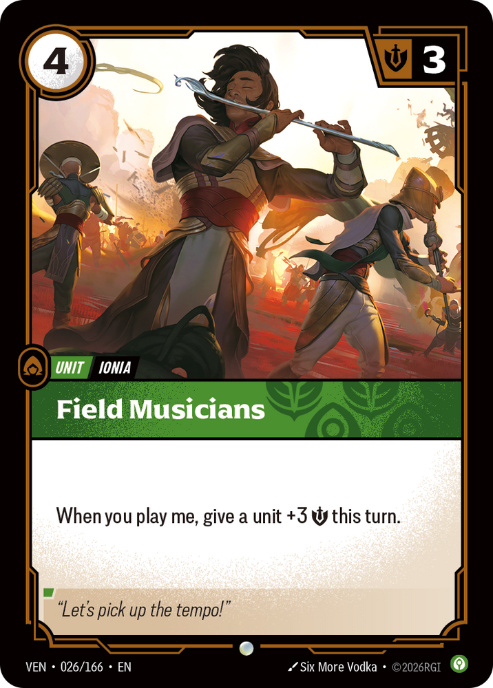 Field Musicians (Vendetta - 026-166)