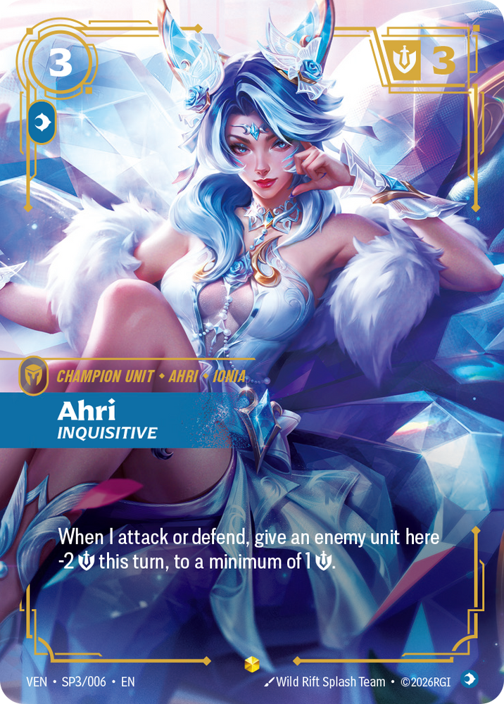 Ahri, Inquisitive (Vendetta - sp3-006)
