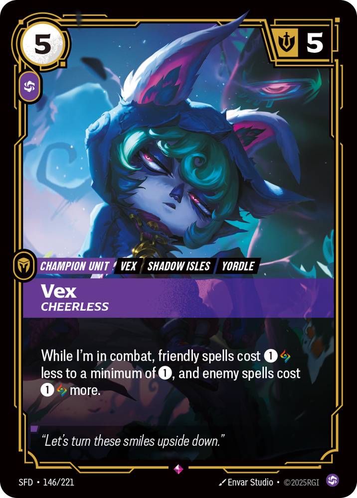 Vex, Cheerless (Spiritforged - 146-221)