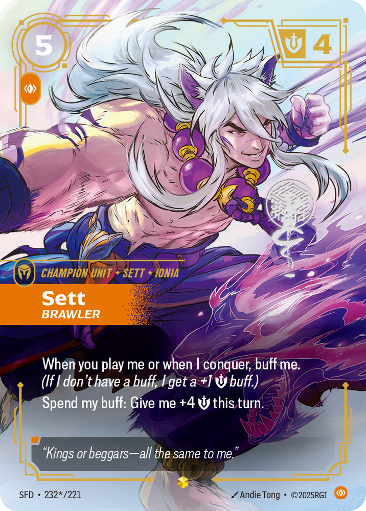 Sett, Brawler (Spiritforged - 232-star-221)