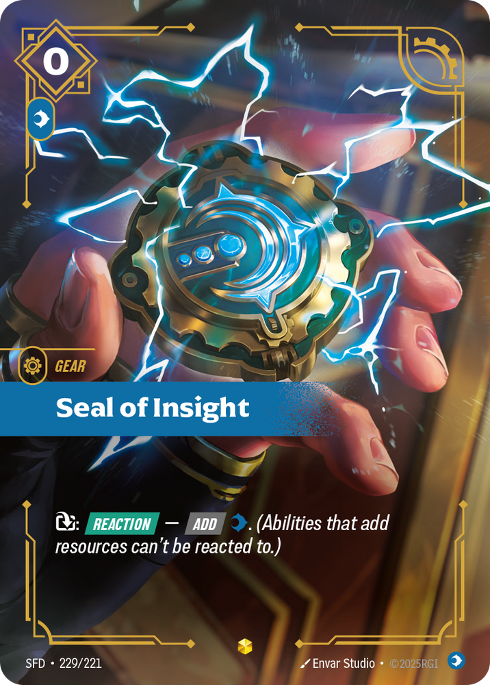 Seal of Insight (Spiritforged - 229-221)