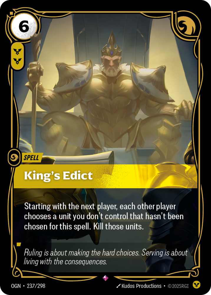 King's Edict (Origins - 237-298)